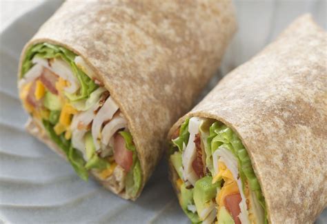 koolhydraatarme wrap met kip